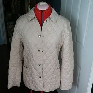 Quilted Burberry jacket